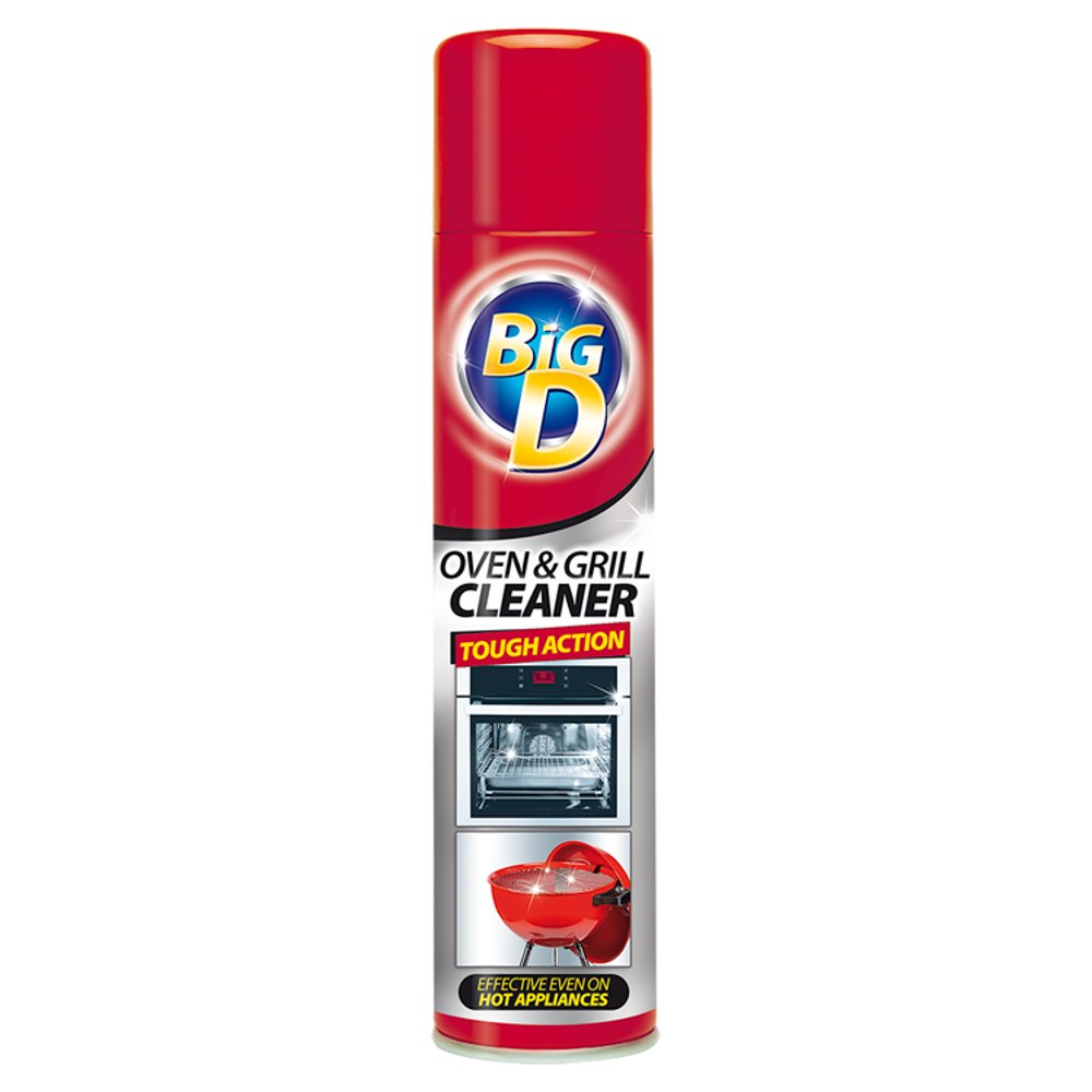 BIG D OVEN AND GRILL CLEANER 300ML AEROSOL. BDX2044422 \\\KD17912