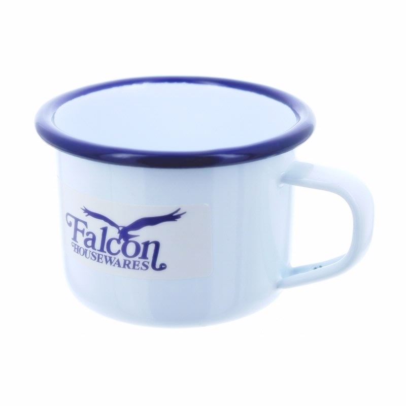 FALCON 6CM WHITE ENAMEL ESPRESSO MUG. 52106 \\\KD17922