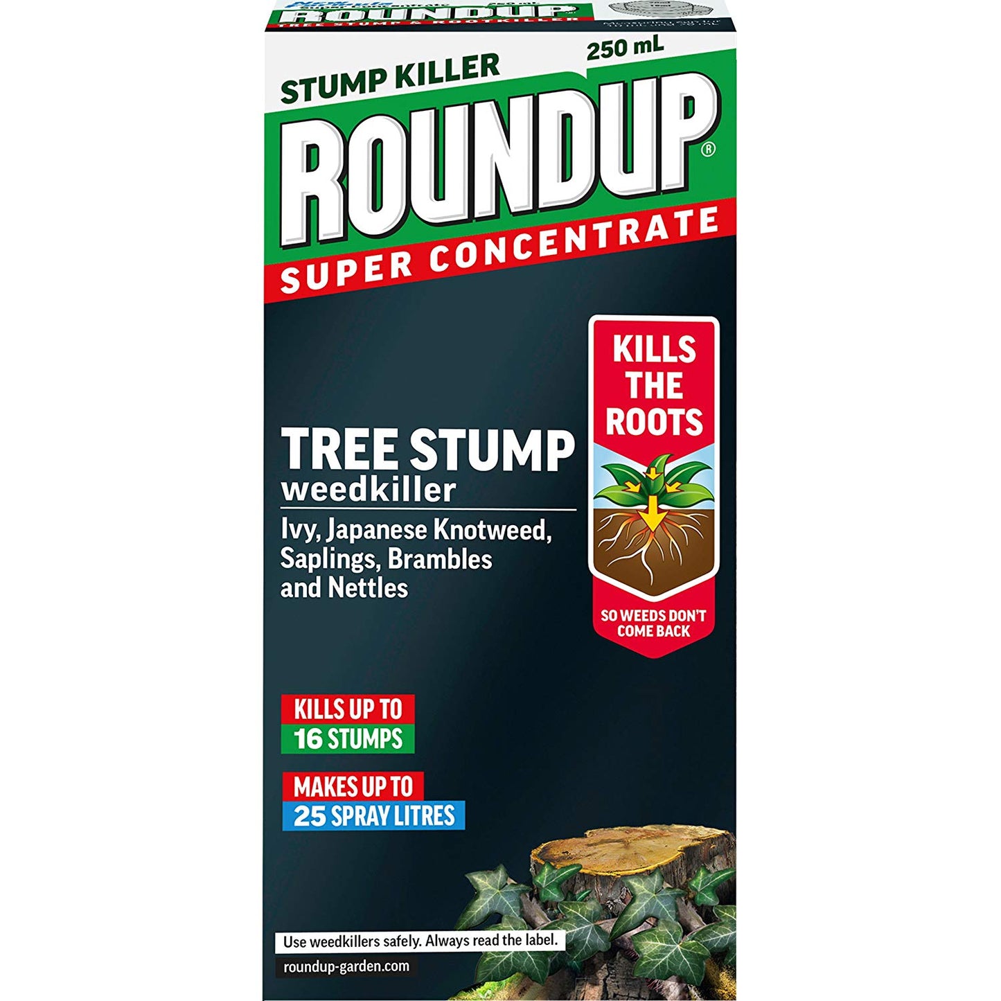 ROUNDUP SUPER CONCENTRATE TREE STUMP WEED KILLER 250ML. 120048 016599 \\\KD18010