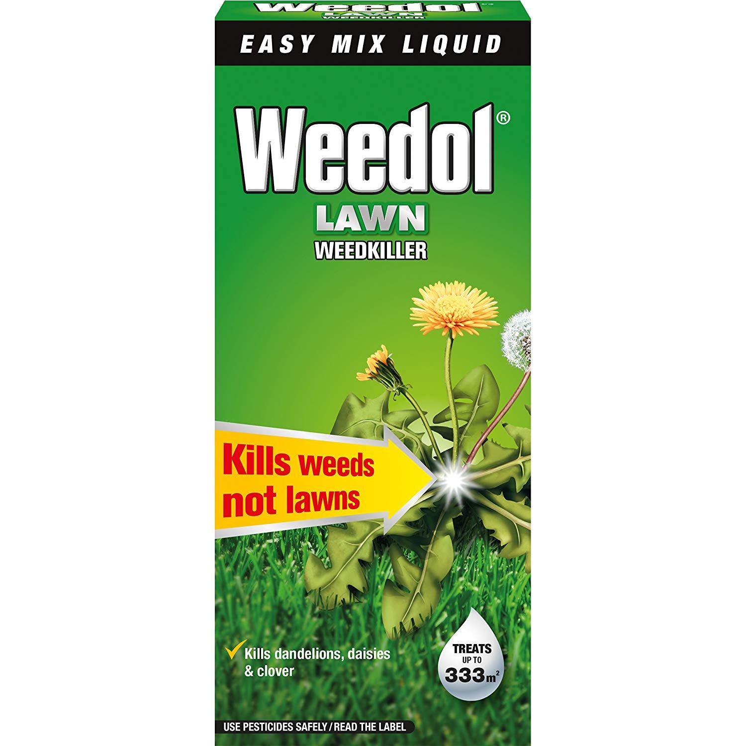 WEEDOL LAWN WEEDKILLER LIQUID CONCENTRATE BOTTLE 500ML. 119196 491968 \\\KD18029