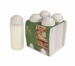SUNNEX SALT SHAKERS 500ML 4/PK. MPB500-4 \\\KD18123