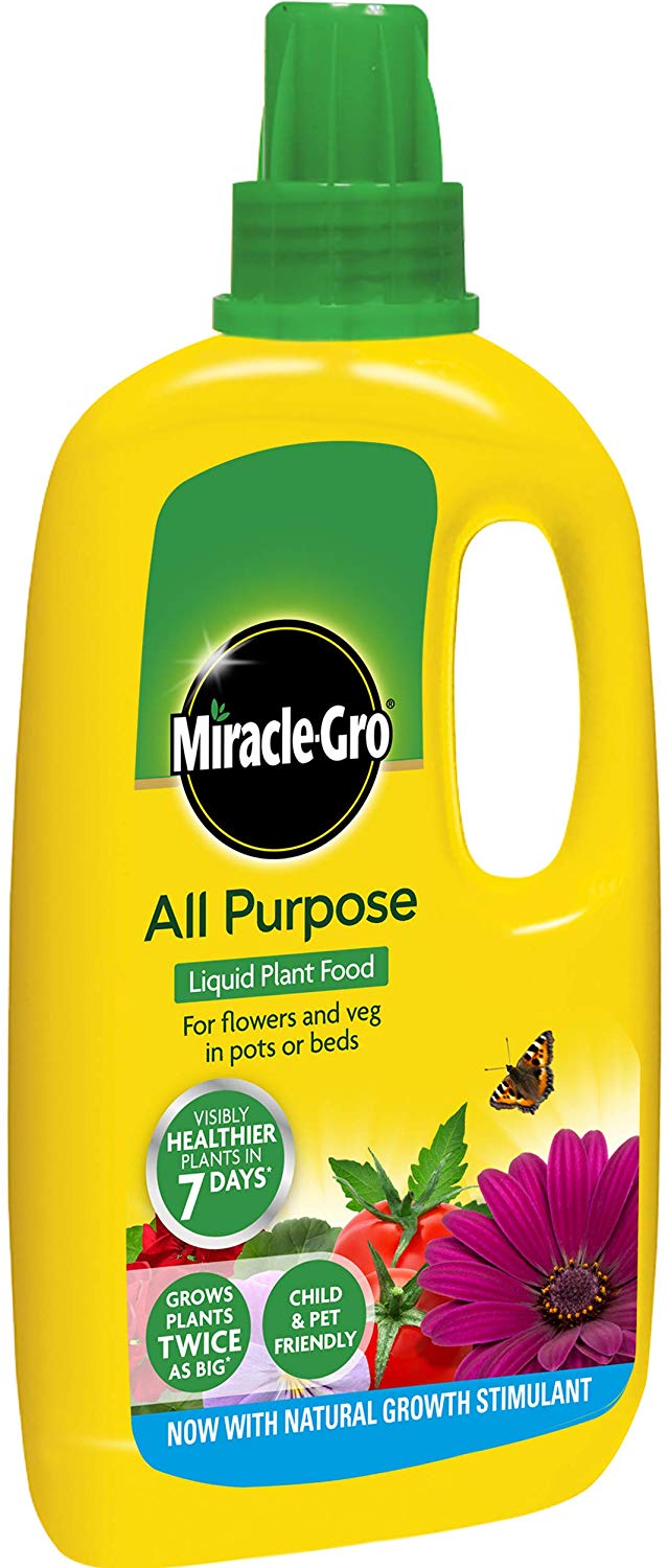 MIRACLE GRO ALL PURPOSE CONCENTRATED LIQUID PLANT FOOD 1L. 119649 185447 \\\KD18149