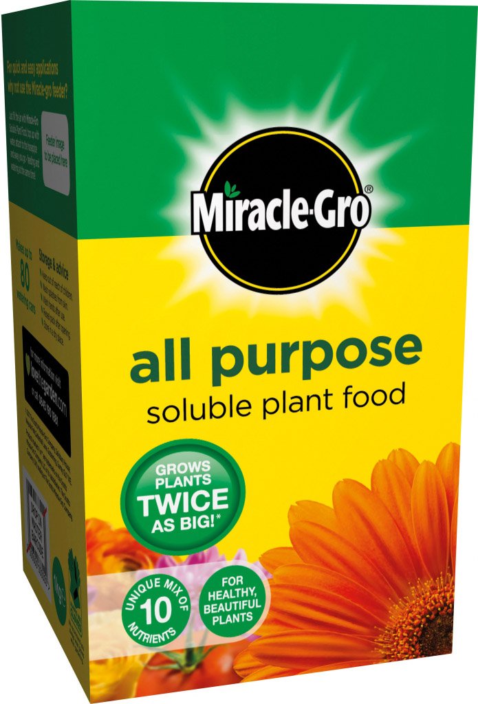 MIRACLE GRO ALL PURPOSE SOLUBLE PLANT FOOD 500G. 016921 308583 \\\KD18155