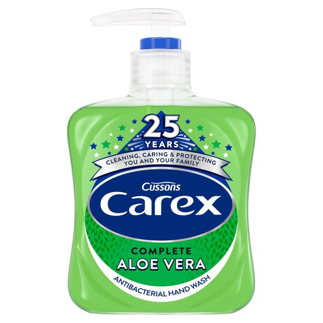 CUSSONS CAREX ALOE VERA ANTI-BACTERICAL HAND WASH 250ML 6/PK. CHWAP \\\KD18170