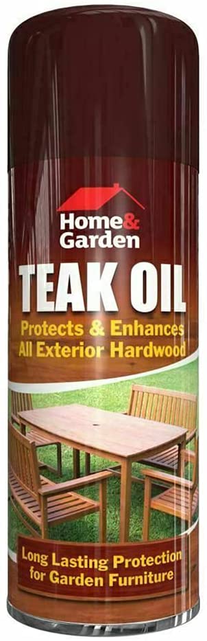 HOME & GARDN TEAK OIL SPRAY 400ML. WDL2614 \\\KD18202