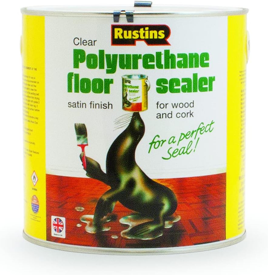 RUSTINS CLEAR POLYURETHANE FLOOR SEALER 2.5L. PSFS2500 \\\KD18213