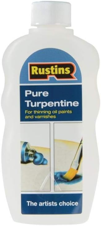 RUSTINS PURE TURPENTINE 300ML. PURT300 \\\KD18214