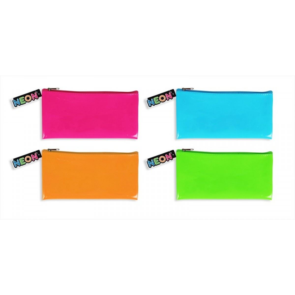 BRIGHTS NEON COLOUR PENCIL CASE. FN8005 \\\KD18237