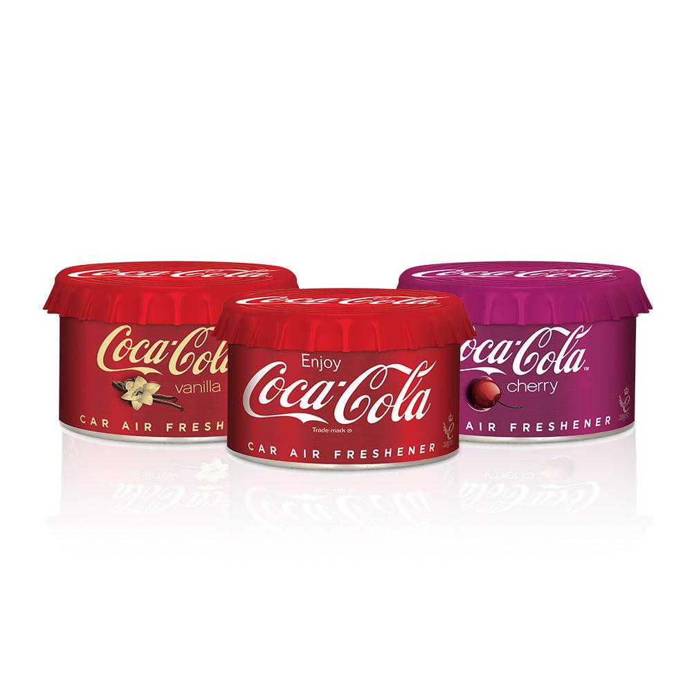 AIRPURE ASSORTED COCA COLA ICONIC BOTTLE CAP CAR AIR FRESHNER. CC-ICONCAP-079-CCMIX \\\KD18271