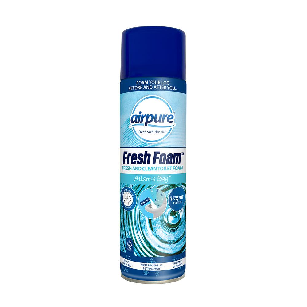 AIRPURE FRESH FOAM TOILET CLEANER 500ML - ATLANTIS BAY. FA130 \\\KD18275