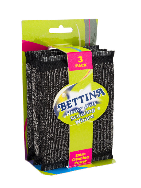 BETTINA HEAVY DUTY SCOURING WIZARD FOR EXTRA CLEANING POWER. B444 \\\KD18288