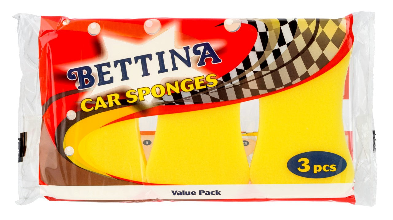 BETTINA VALUE PACK 3 PC CAR SPONGES. B156 \\\KD18289