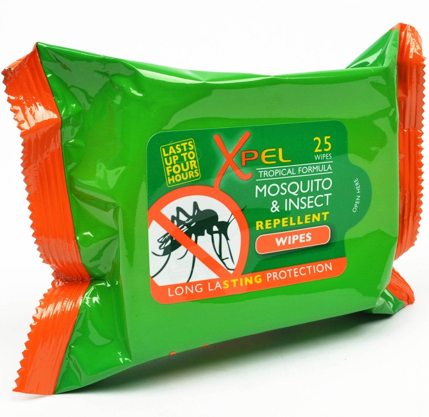 XPEL MOSQUITO & INSECT REPELLENT WIPES 25 PACK. XP40034 \\\KD18292