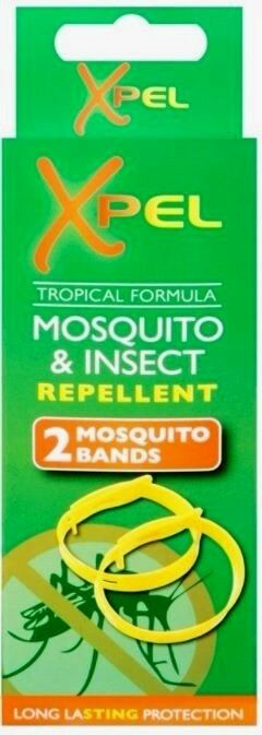 XPEL ADULT MOSQUITO AND INSECT REPELLENT BANDS 2 PACK. XP40086 \\\KD18296
