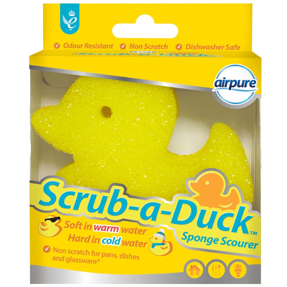AIRPURE SCRUB-A-DUCK SPONGE SCOURER. SAD180 \\\KD18310