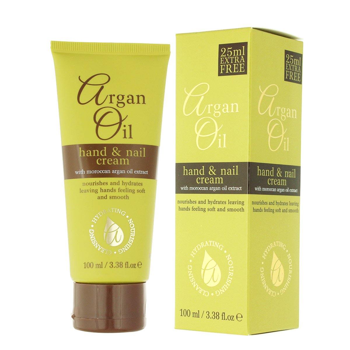 ARGAN OIL HAND AND NAIL CREAM 100ML WITH MOROCCAN OIL EXTRACT. XP40238 \\\KD18312