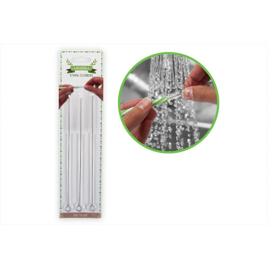 REUSEABLE STRAW CLEANER MINI BRUSHES 19CM X 6MM. AM1210 \\\KD18325