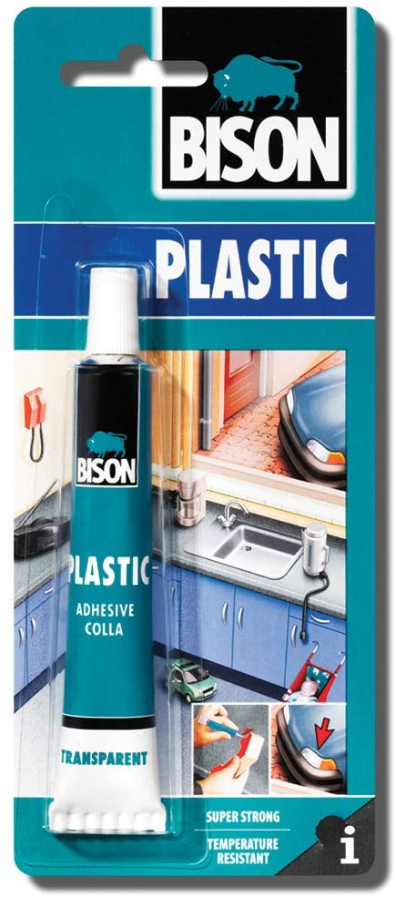 BISON PLASTIC REPAIR ADHESIVE GLUE 25ML. XB6305315 038599 \\\KD18350
