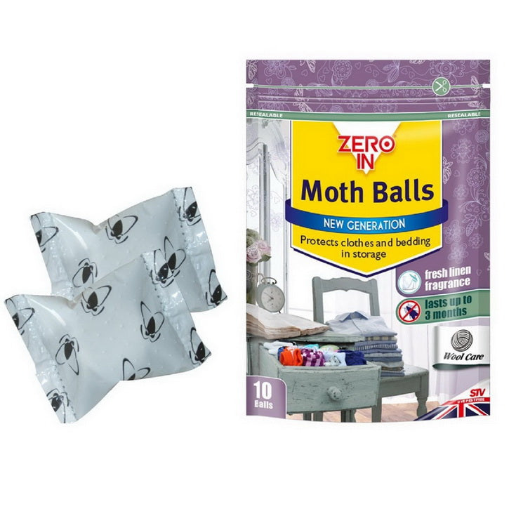 ZERO IN MOTH BALLS 10/PK \\\KD18374