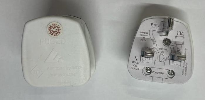 DAEWOO / PIFCO 13 AMP 3 PIN PLUG. PIF2044 707267 \\\KD18413