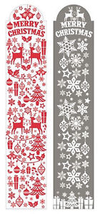 NORTH POLE CHRISTMAS CONTEMPORARY CARD HOLDER. EWX20376CH \\\KD18425