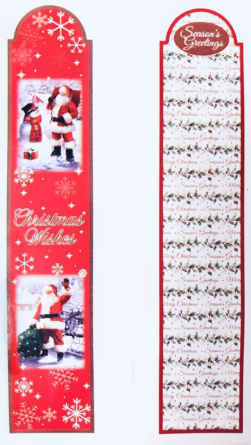 NORTH POLE CHRISTMAS TRADITIONAL CARD HOLDER. EWX23715CH \\\KD18426