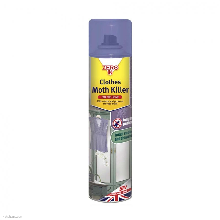 ZERO IN CLOTHES MOTH KILLER 300ML AEROSOL \\\KD18441