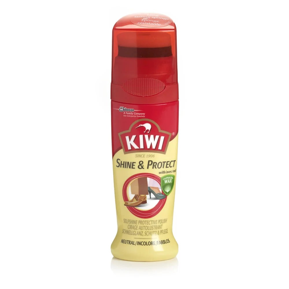 KIWI SHINE & PROTECT NEUTRAL WITH SPONGE APPLICATOR LIQUID 75ML. KIW133NE \\\KD18442