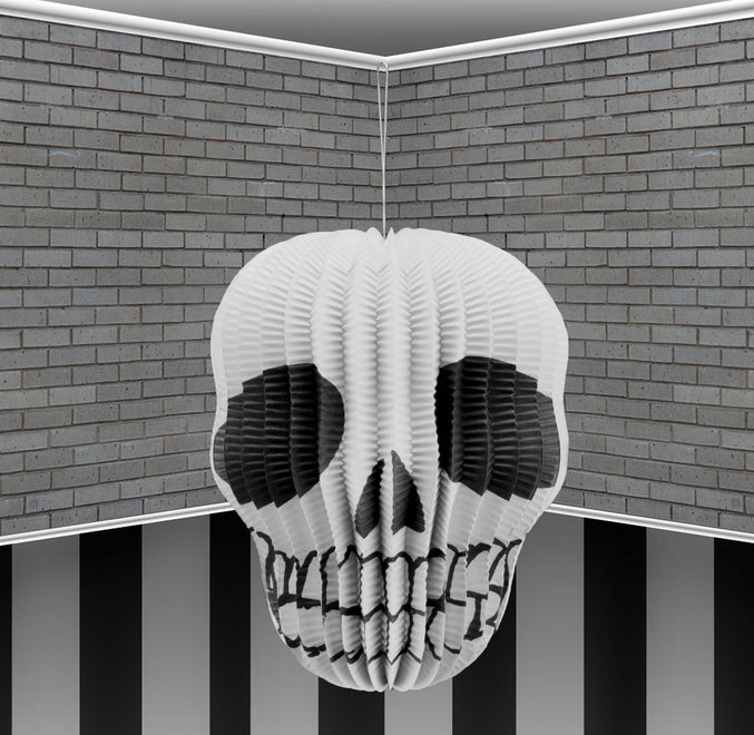 SCREAM MACHINE SKULL PARTY PAPER LANTERN. DP12186 \\\KD18443
