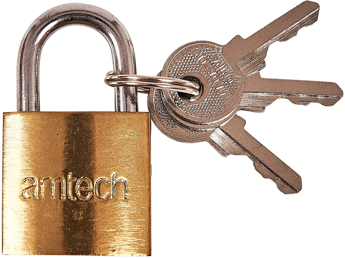 AMTECH PADLOCK 25MM WITH 3 KEYS. XXSEL25 \\\KD18448