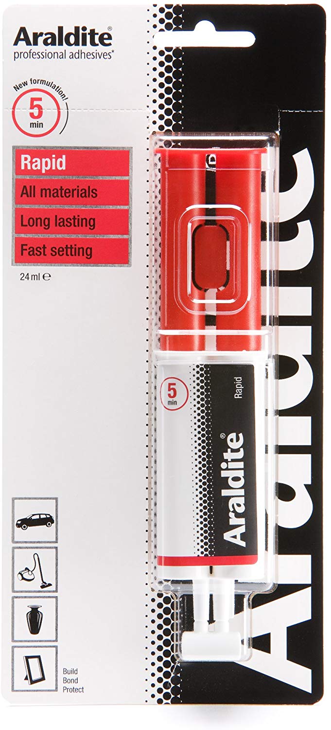 ARALDITE RAPID EPOXY ADHESIVE GLUE 24ML. ARA400007 \\\KD18513