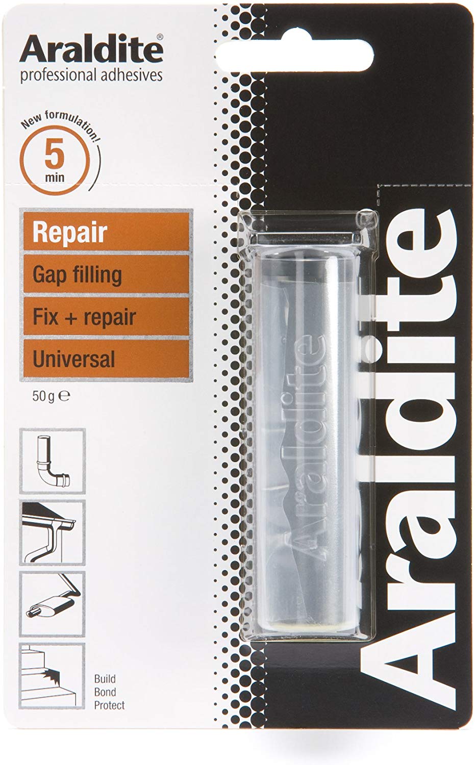 ARALDITE REPAIR PUTTY TUBE 50G. ARA-400015 \\\KD18517