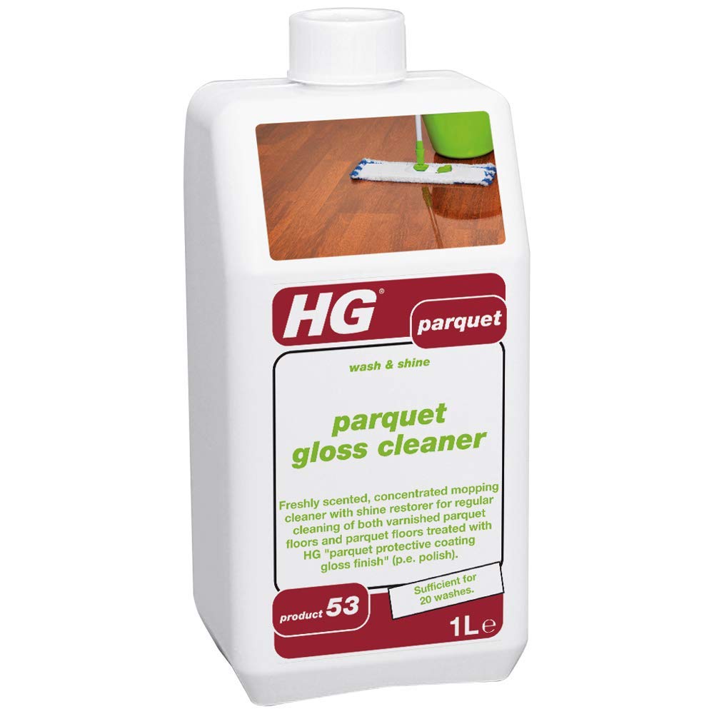 HG PARQUET WASH AND SHINE GLOSS CLEANER 1 LITRE PRODUCT 53. 467100106 \\\KD18555