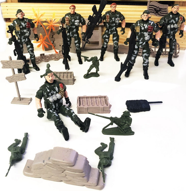 ASSORTED SOLDIER MILITARY SET. GW3636 \\\KD18581