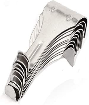 SHAW X NICKEL PLATED PICTURE RAIL HANGING MOULDING HOOKS 2/PK. 12851 \\\KD18624