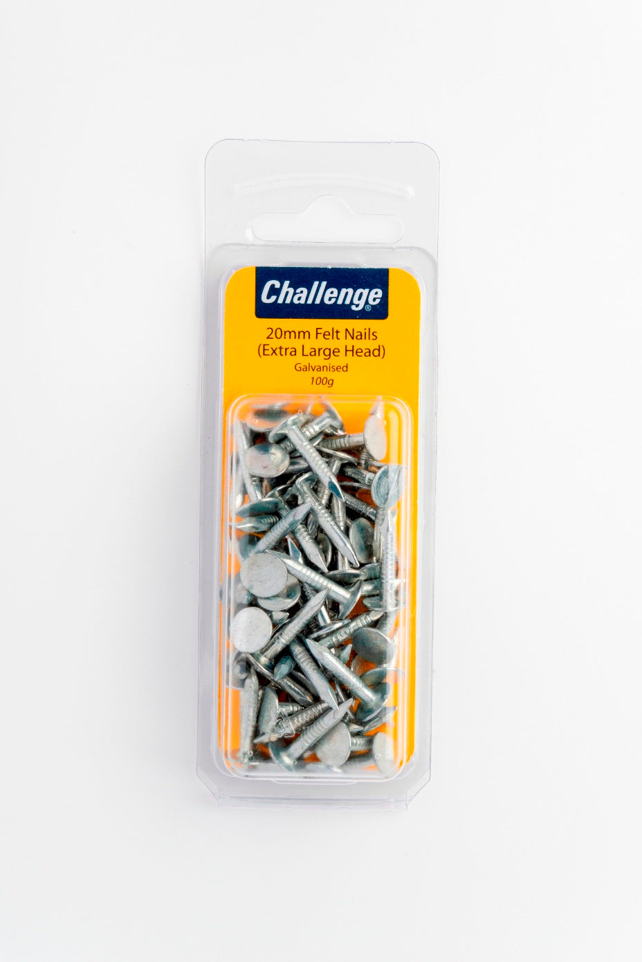 CHALLENGE GALVANISED FELT NAILS 20MM 100G. FS40468 \\\KD18661