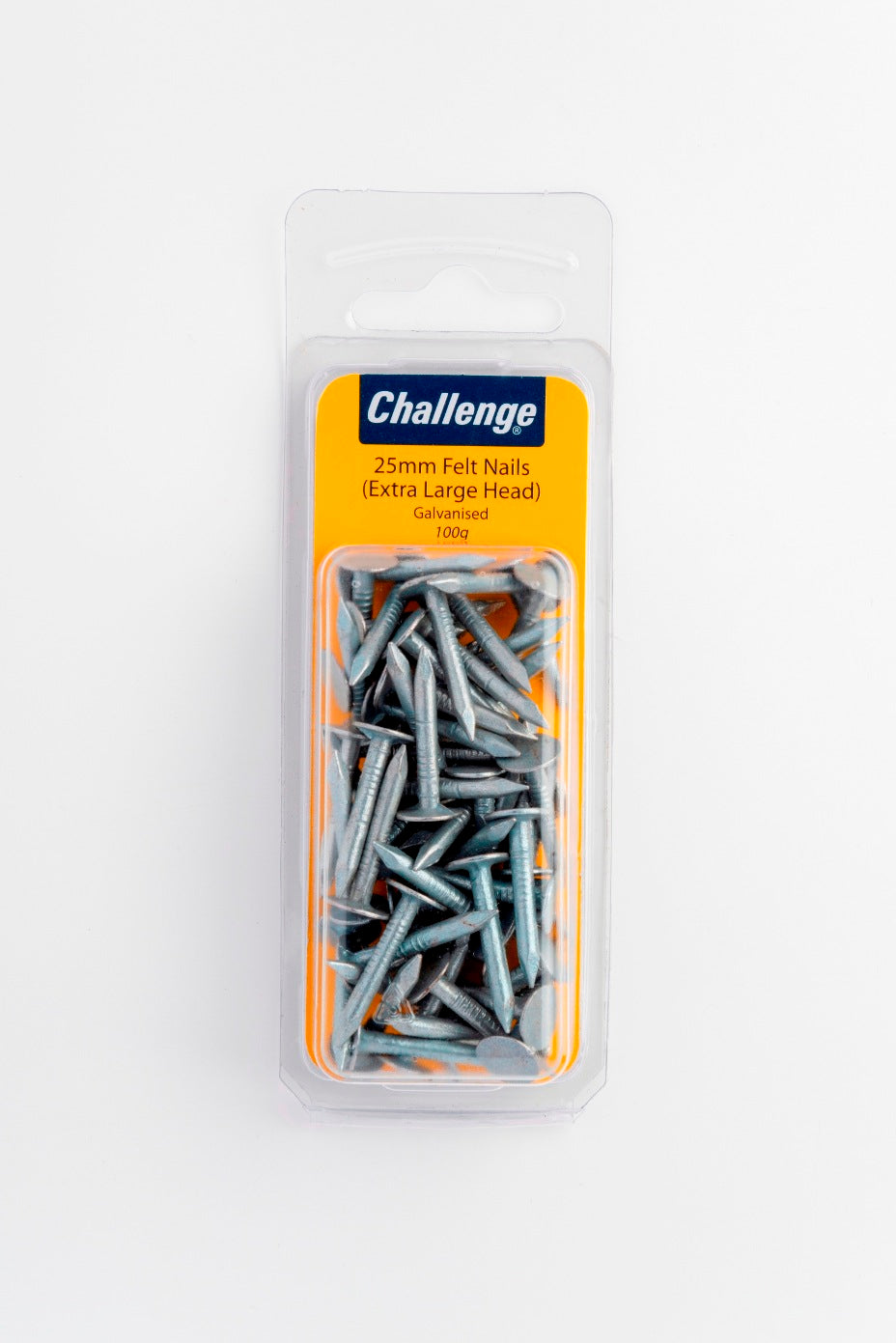 CHALLENGE GALVANISED FELT NAILS 25MM 100G. FS40469 \\\KD18662