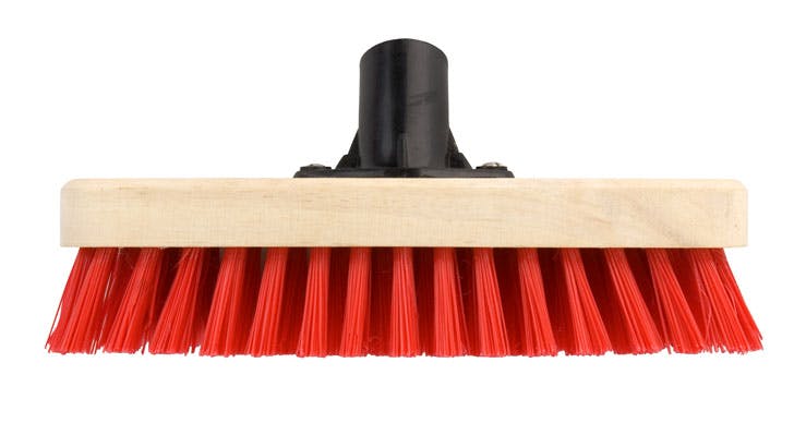 ELLIOTT FSC DECK SCRUBBING BROOM HEAD 23CM WITH STIFF PP FIBRES. 10F10601 \\\KD18706