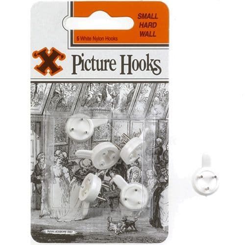 X SMALL HARD WALL PICTURE HOOKS 5/PK. FS12807 \\\KD18753