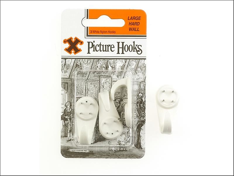 X LARGE HARD WALL PICTURE HOOKS 2/PK. FS12809 \\\KD18756