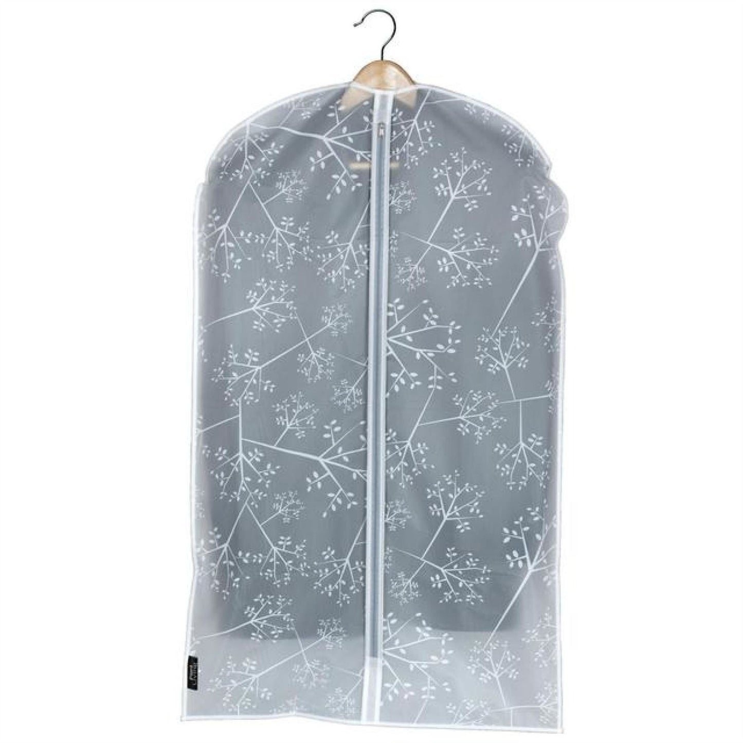 DOMOPAK WHITE LEAF DESIGN SUIT COVER 100CM X 60CM. DP908000 070005 \\\KD18793