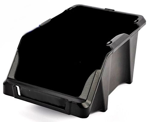 RCS25 STORAGE BINS PLASTIC BOX BLACK 200MM X 300MM X 130MM. RCS25 \\\KD18807