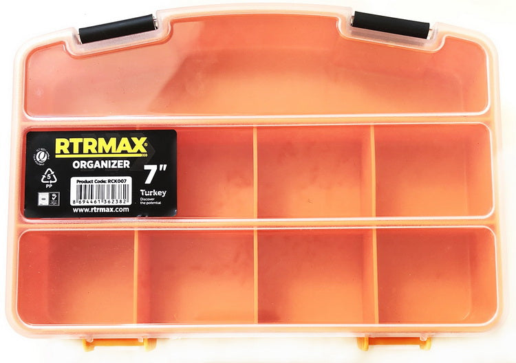 7 INCH DIY ORGANIZER BOX WITH 9 COMPARTMENT NON ADJUSTABLE. RCK007 \\\KD18810
