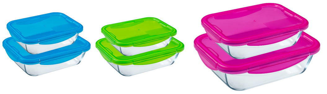 PYREX COOK & GO STORAGE SET 1.7L & 0.8L. 912S931 276757 \\\KD18829