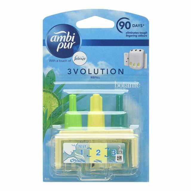 AMBI PUR 3VOLUTION BOTANIC AIR FRESHENER PLUG-IN DIFFUSER REFILL 20 ML. PTHOAMB090 \\\KD18847