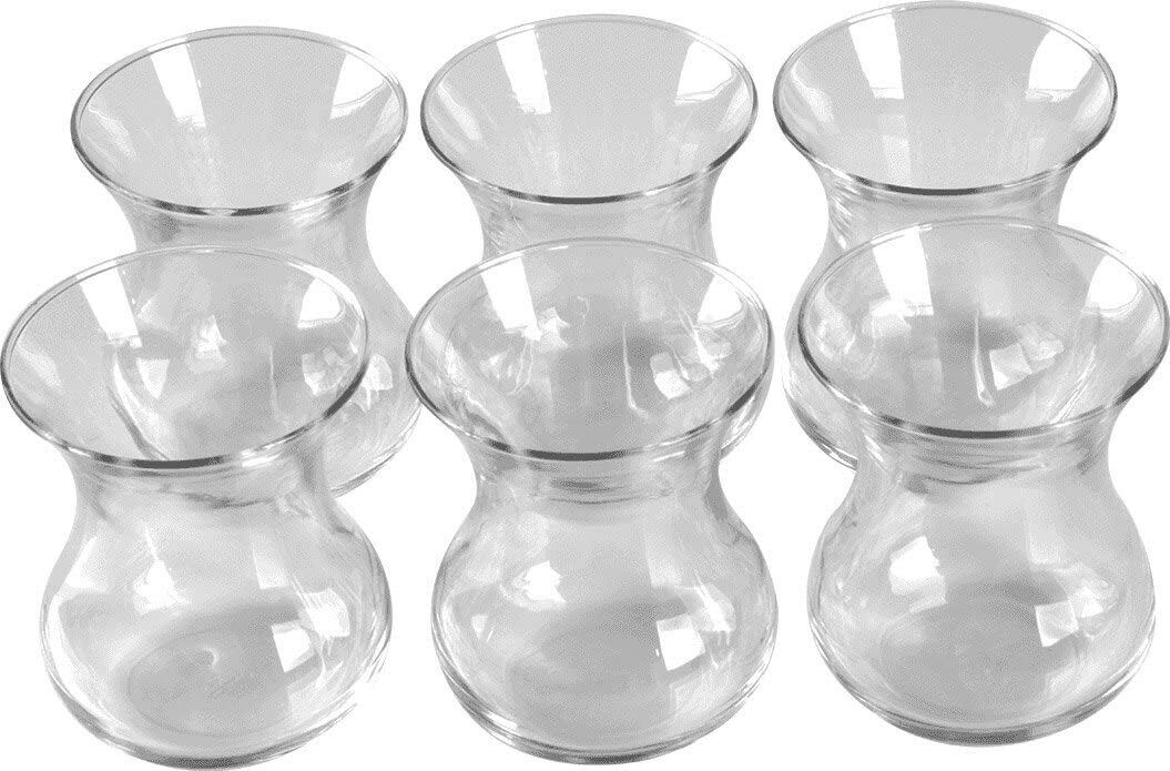 PASABAHCE AURORA TURKISH TEA GLASSES 155ML 6/PK. 42471 \\\KD18853