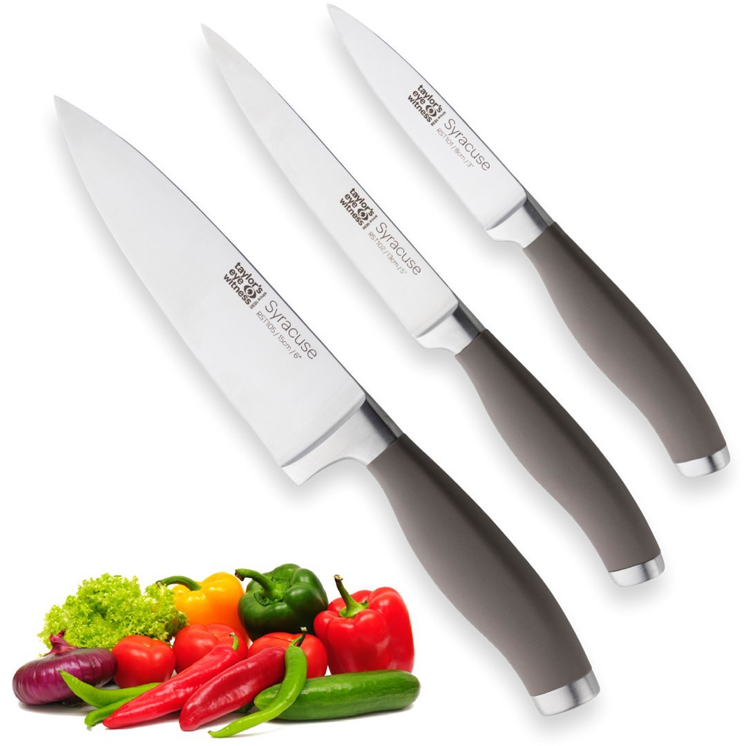 'TAYLOR'S EYE WITNESS SYRACUSE 3 PIECE KITCHEN KNIFE SET'||'. '||'RST1S2' \\\KD18878