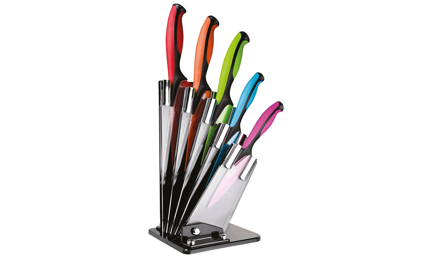 'TAYLOR'S EYE WITNESS COLOURED CERAMIC COATED 5 PIECE KNIFE SET'||'. '||'LE8706' \\\KD18881