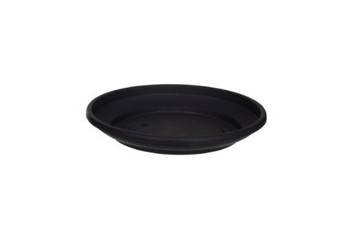 WHITEFURZE PLANTER SAUCER 32CM BLACK. G020845 \\\KD18896