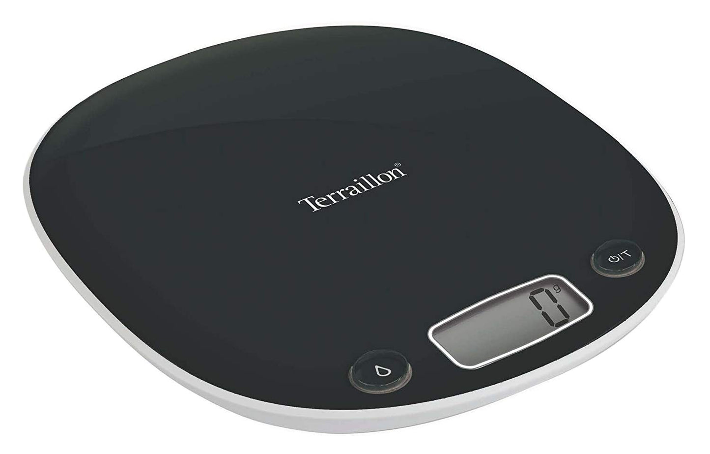 TERRAILLON MACARON FLAT DIGITAL KITCHEN WEIGHING SCALE - LIQUORICE. 3094570126298 \\\KD18908